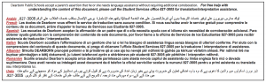 This is an OCR Disclaimer. If you need help translating this document, please call (313) 827-3005.